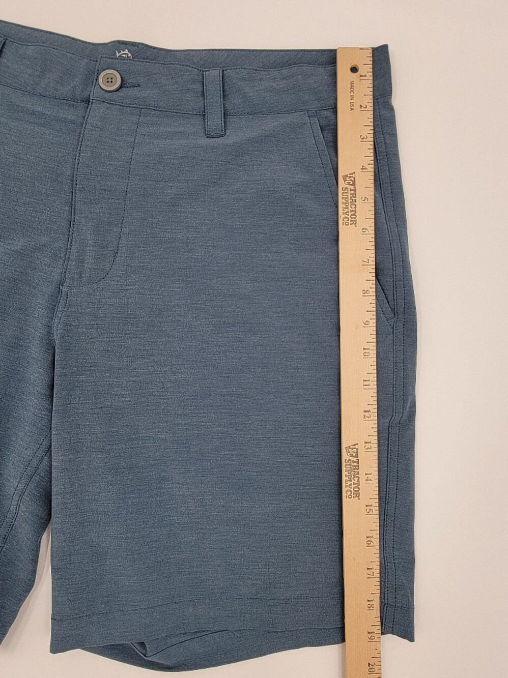 Southern Tide Men's Shorts Performance Tech Golf 35 Stretch Blue Lightweight - Picture 6 of 9
